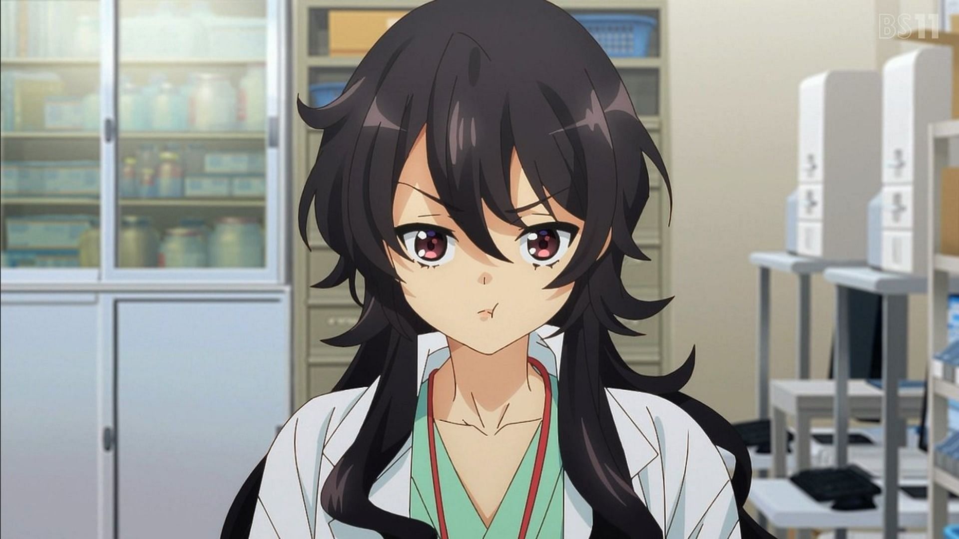 Takao's "study session" comes to a halt due to the mysterious case of the man with blue blood (image via Project No.9)
